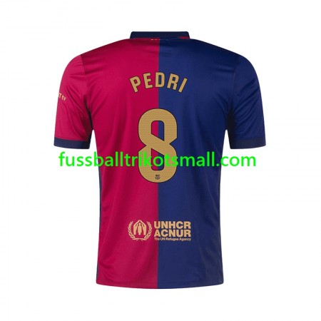 Fußballtrikots FC Barcelona PEDRI 8 2024-2025 Kurzarm Heimtrikotsatz kaufen